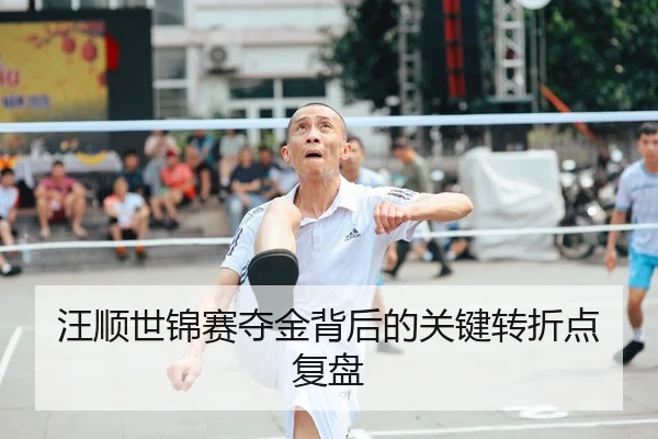 汪顺世锦赛夺金背后的关键转折点复盘（Kaiyun）